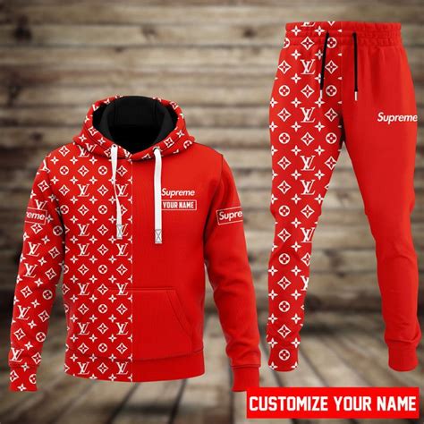 supreme x louis vuitton sweatpants|supreme shirt Louis Vuitton price.